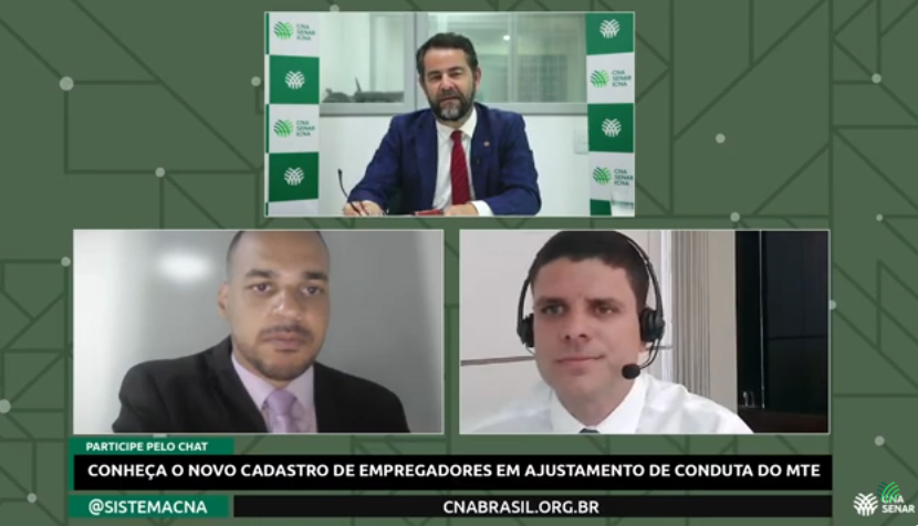 CNA discute novo Cadastro de Empregadores em Ajustamento de Conduta
