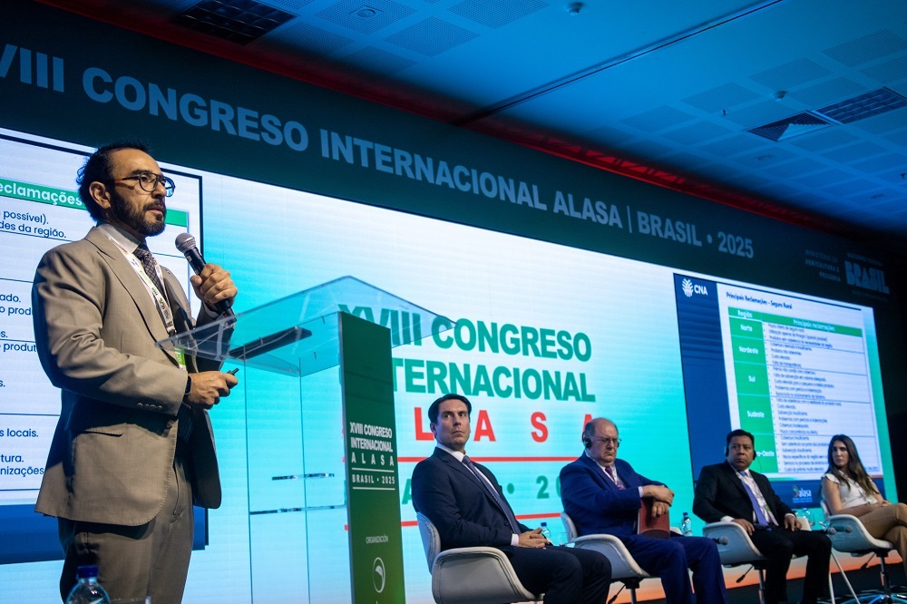 CNA debate importância do seguro rural em Congresso da Alasa