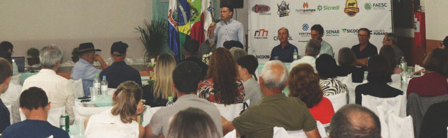 Seminário de Líderes do Sindicato Rural de Água Doce reforça compromisso com o setor agropecuário