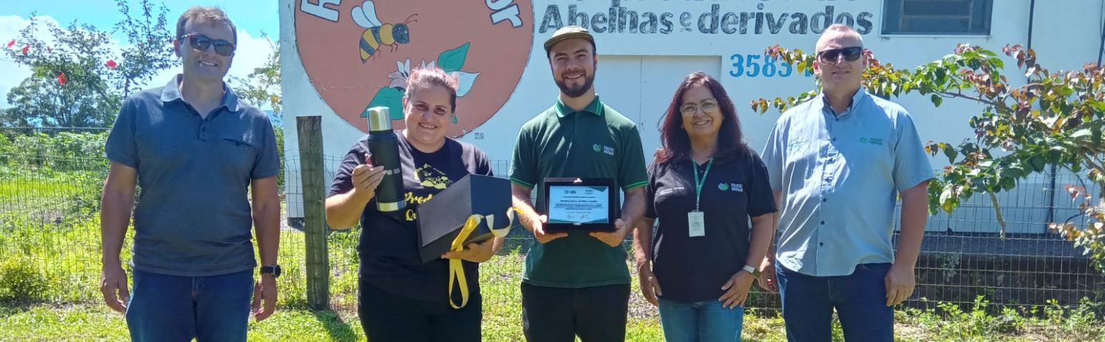 Apiário catarinense inova com apoio da Assistência Técnica e Gerencial do Sistema Faesc/Senar