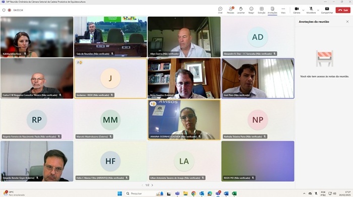 CNA discute material genético e passaporte equestre