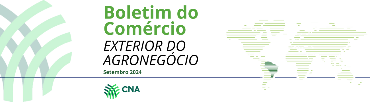 Boletim do Comércio Exterior do Agronegócio - Setembro 2024