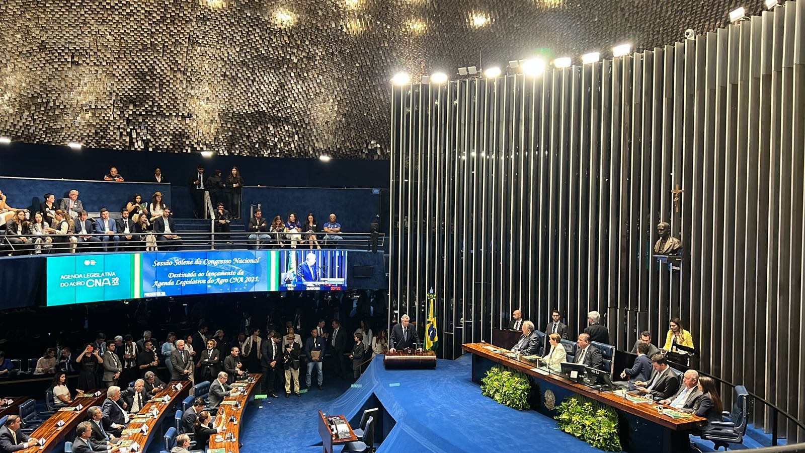 Famato prestigia lançamento da Agenda Legislativa do Agro 2025 no Senado