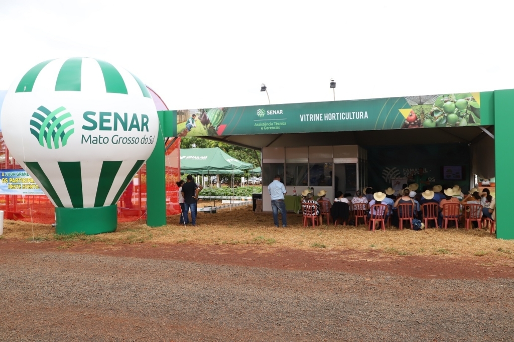 Mais de 200 produtores rurais passaram pela Vitrine Tecnológica do Senar/MS durante Showtec 2020