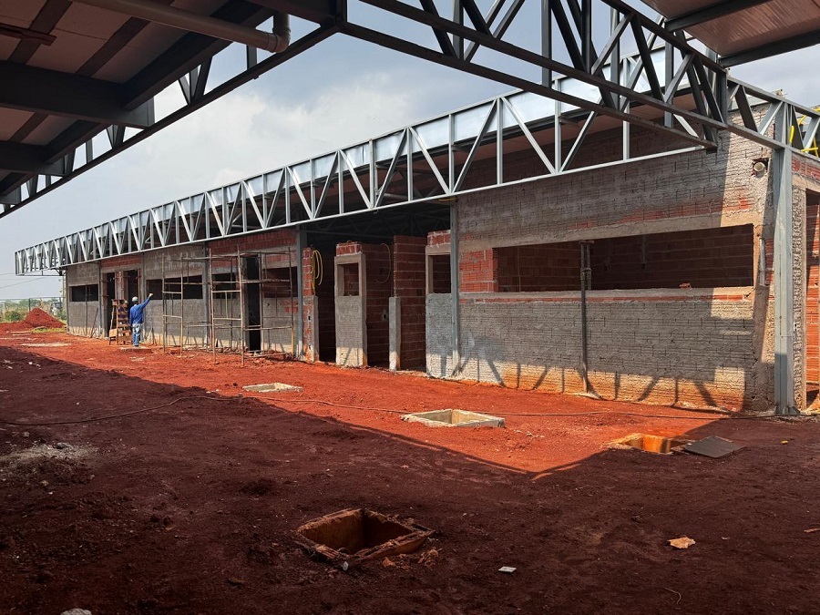 Diretor-geral do Senar visita obras do Centro de Excelência em Tangará da Serra (MT)
