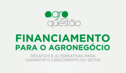 AGRO EM QUESTÃO – FINANCIAMENTO PARA O AGRONEGÓCIO