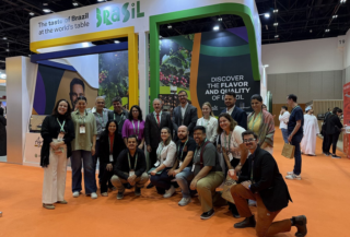 Empresários do Agro.BR participam da feira World of Coffee Dubai