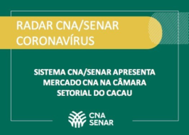 Sistema CNA/Senar apresenta Mercado CNA na Câmara Setorial do Cacau