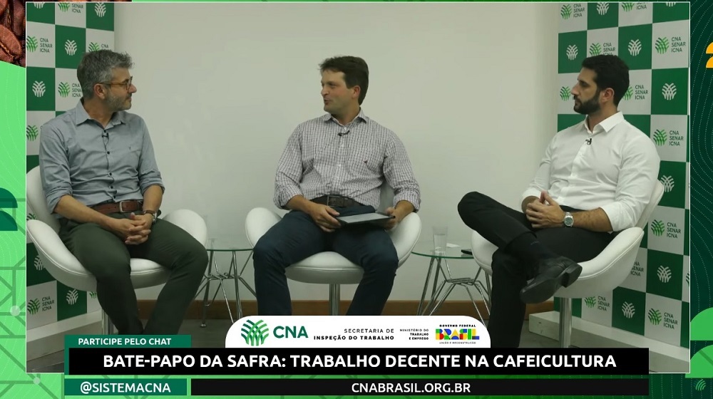 CNA promove debate sobre trabalho decente na cafeicultura