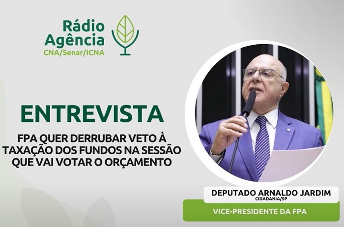 Deputado defende isenção para Fiagros