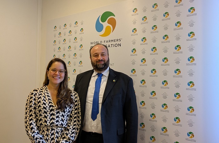 CNA oficializa adesão à Organização Mundial de Agricultores