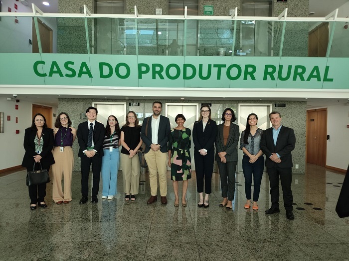 CNA recebe comitiva australiana para discutir desafios e oportunidades na agricultura sustentável