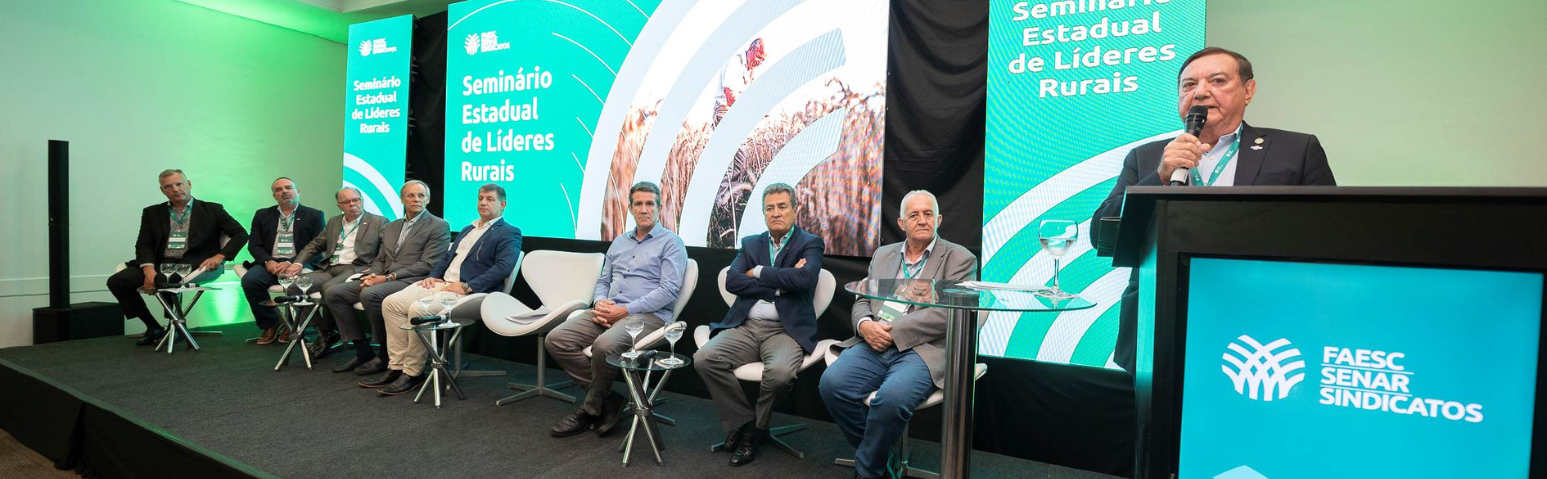 Senar Nacional apresenta as perspectivas do setor rural sob a ótica da capacitação e inovação em evento da Faesc