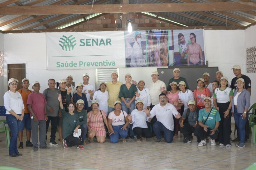 ​Senar Amazonas, em parceria com Sindicato Rural, promove Ação de Saúde Preventiva na Comunidade São Francisco, em Tefé