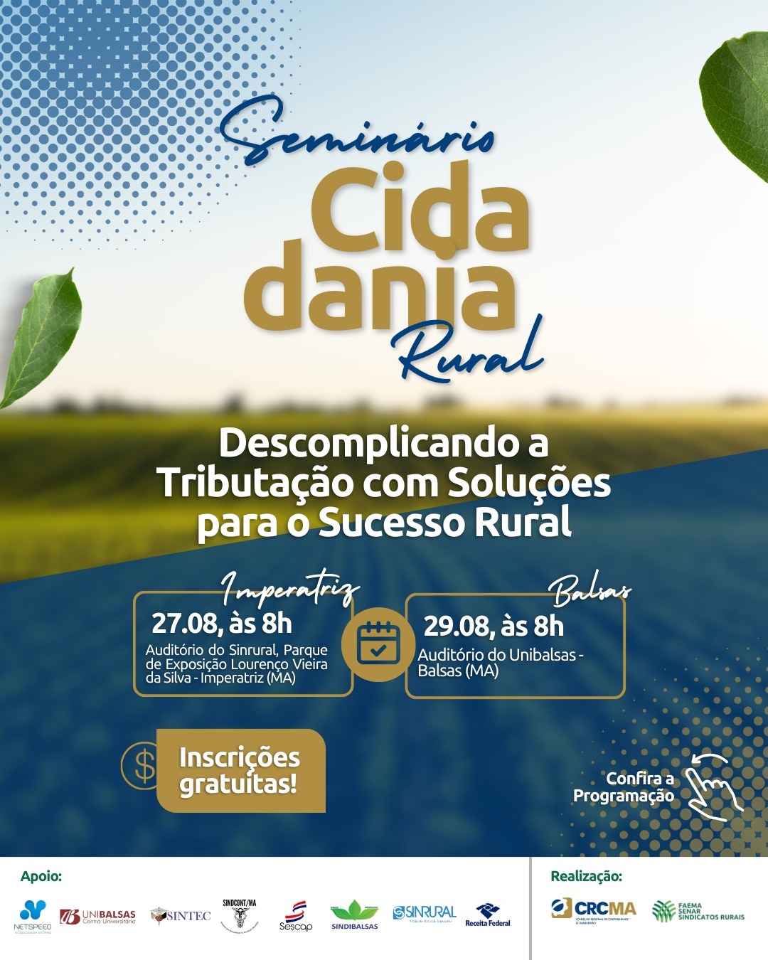 Seminário Cidadania Rural: Orientações e Inclusão para o Setor Rural