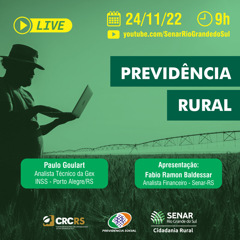 Aposentadoria e Reforma da Previdência são temas de palestra ao vivo na próxima quinta-feira