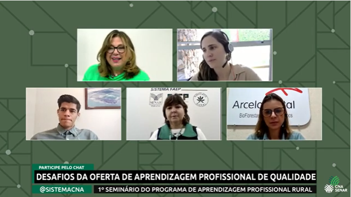 Mesa redonda: Desafios da oferta de Aprendizagem Profissional de qualidade no meio rural