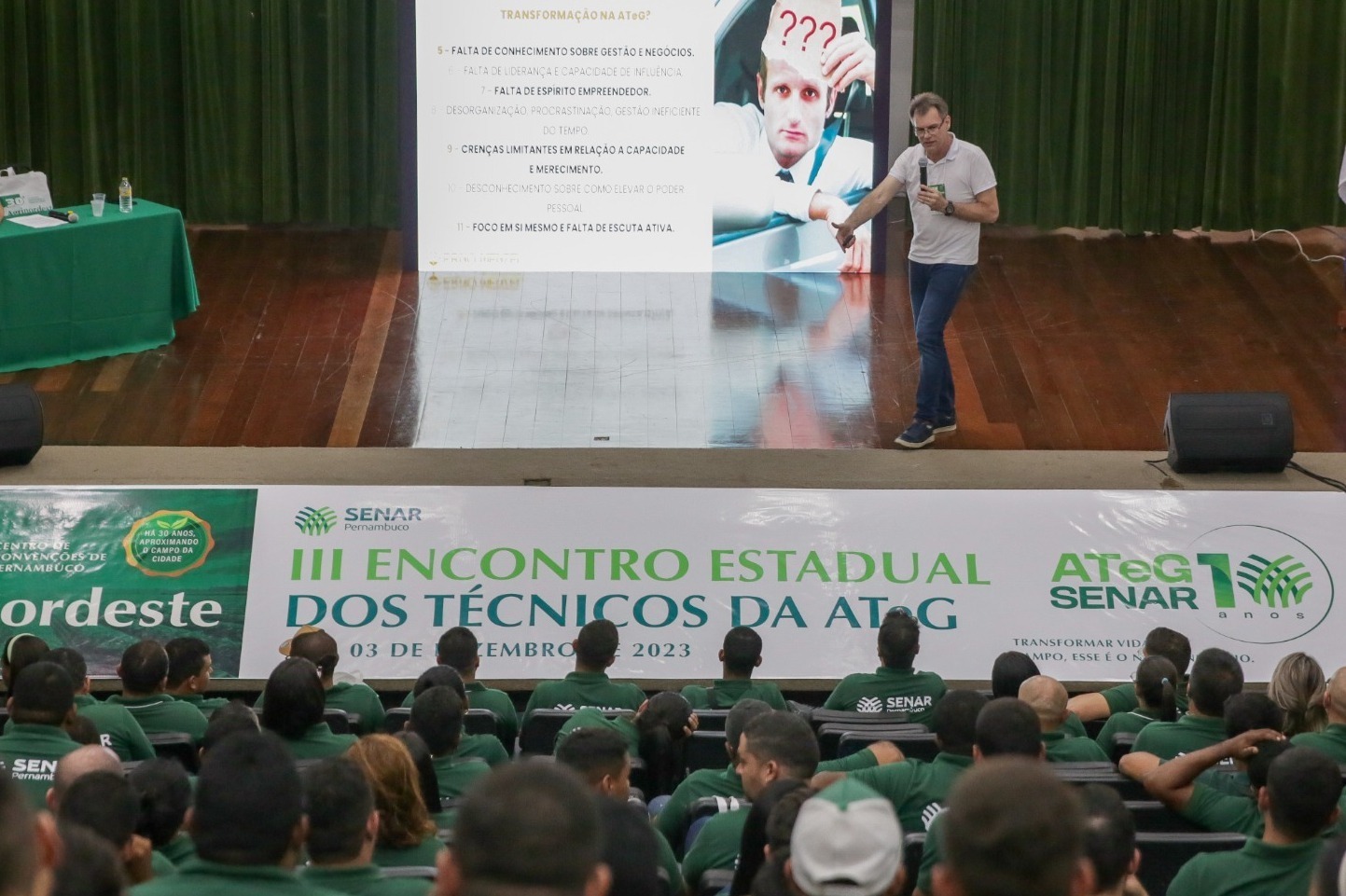 Senar Pernambuco promove IV Encontro Estadual da ATeG na Agrinordeste
