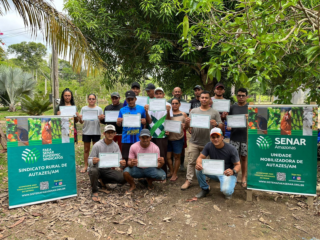 Senar Amazonas realiza treinamentos de Formação Profissional Rural em Itacoatiara, Autazes e Rio Preto da Eva